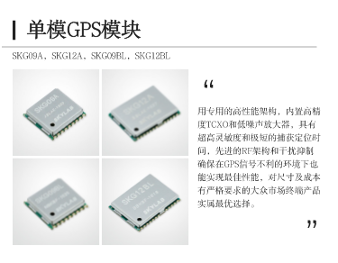 定位设备的小尺寸单模GPS模块需求，如何选择？